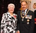 Dame Beverley Wakem (Chief Ombudsman) and Lt Gen Rt Hon Sir Jerry Mateparae (Governor General) Mateparae (New Zealand)